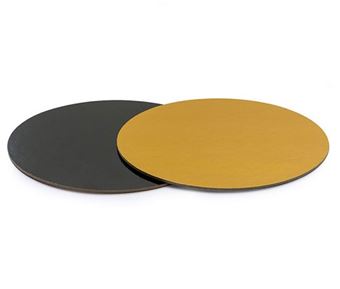 Picture of 10 INCH (24CM) CAKE CARD ROUND DOUBLE THICKNESS 3MM